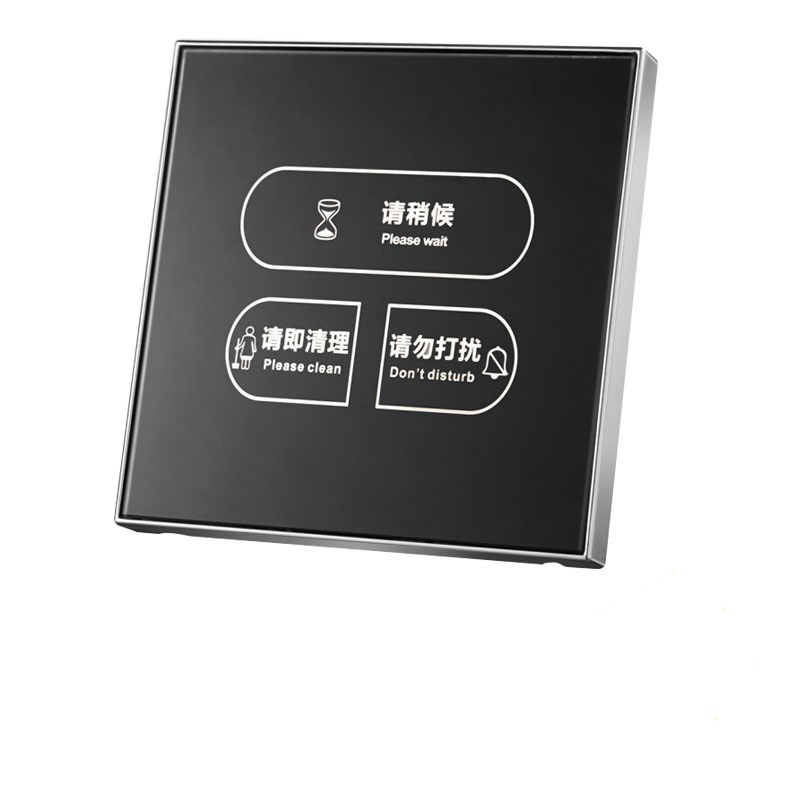 Hotel room management system - Room status DND touch switch